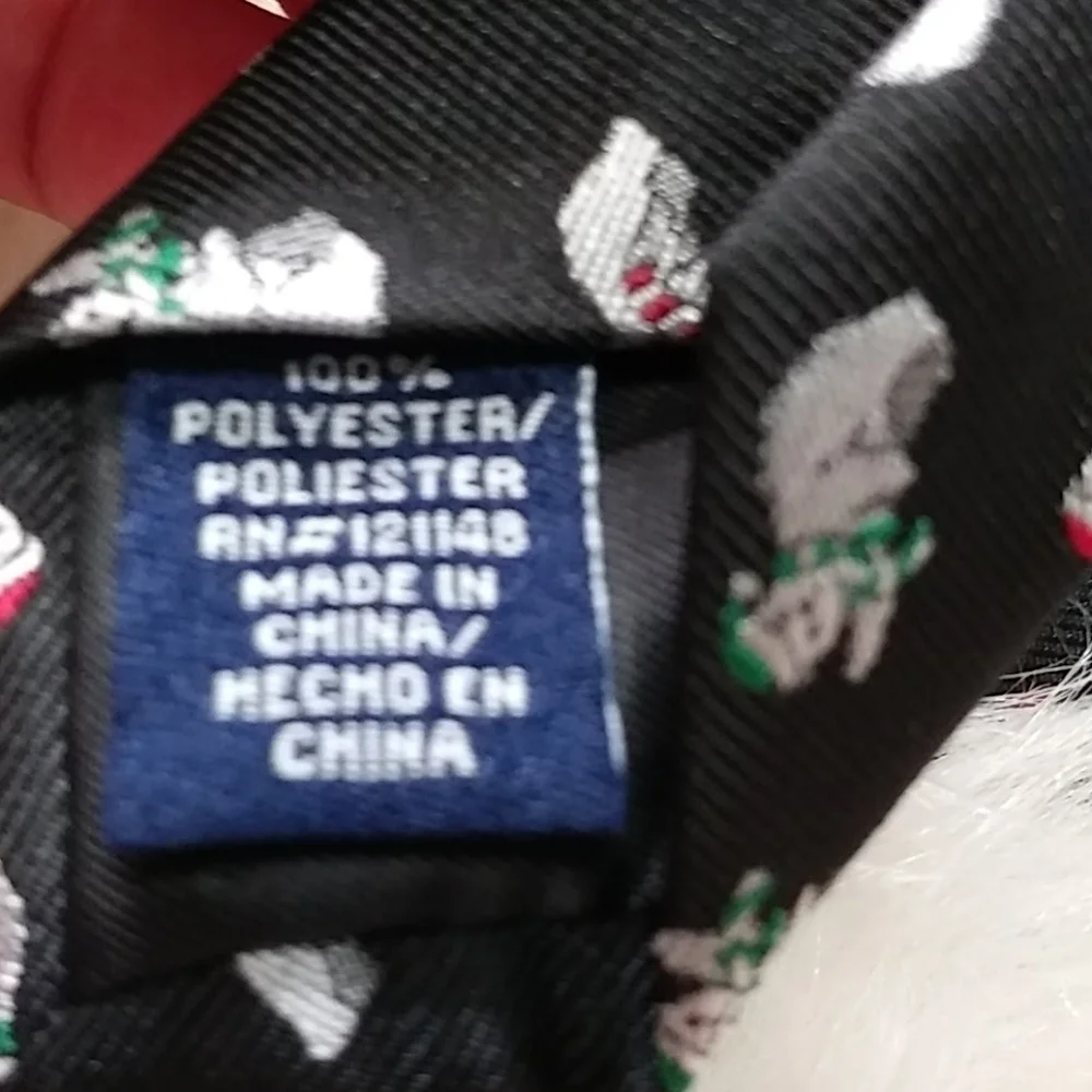 Stafford Polar‎ Bear Christmas Tie
